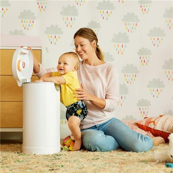 Diaper Pail Baby Registry Starter Set, Powered by Arm and Hammer - Picture 4 of 7